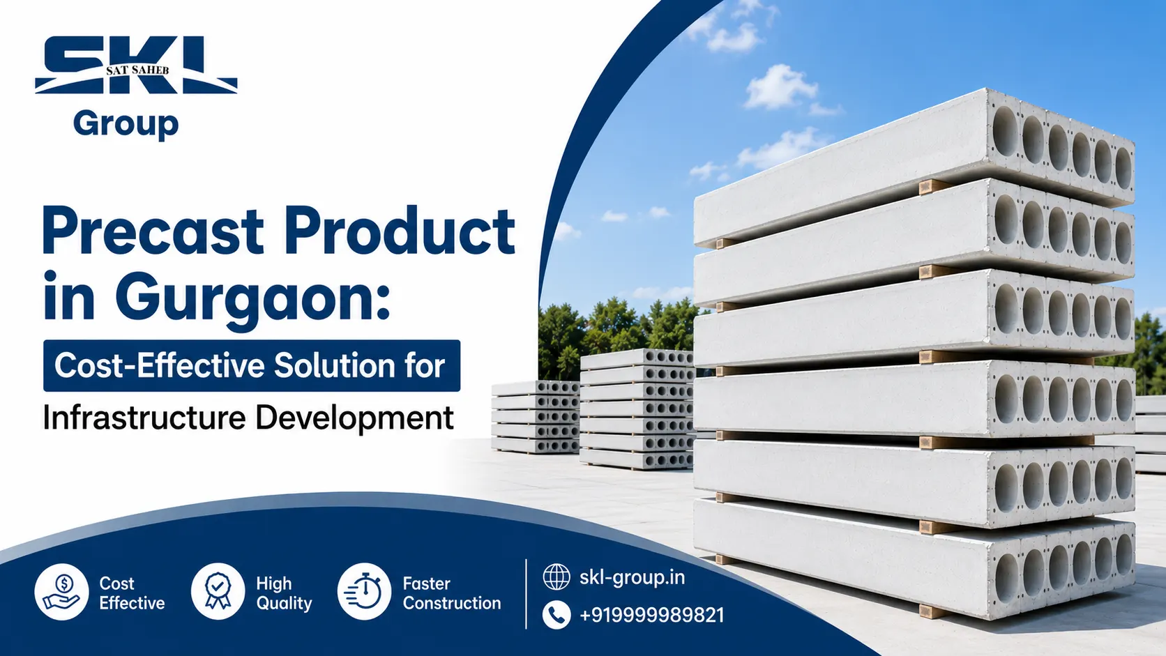 Precast Product in Gurgaon for Infrastructure Development