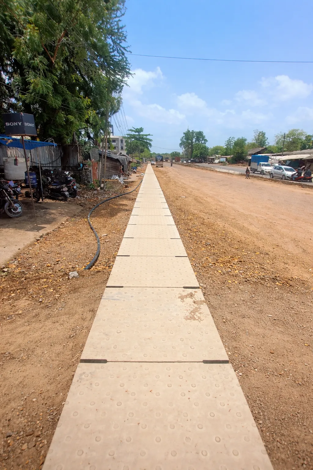 Precast Cable Trench Cover Installation